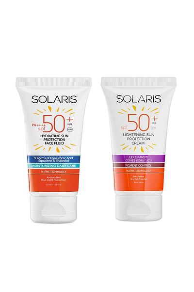SOLARIS SPF 50 Sunscreen - For All Skin Types and Anti-Blemish