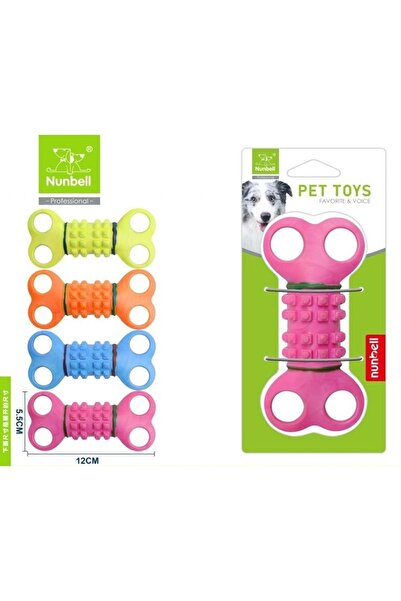 Nunbell Yassı Kemik Köpek Oyuncağı 12 Cm