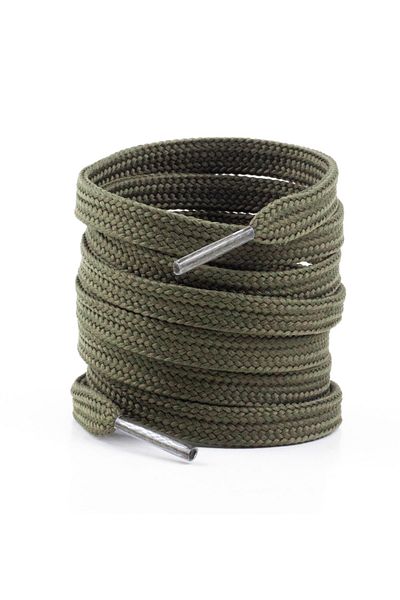 AiryFooT Shoelaces 120 Cm Flat Converse Khaki 1 pair