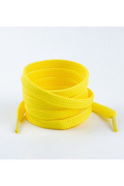 AiryFooT Shoelaces 120 Cm Flat Converse Yellow 1 Pair