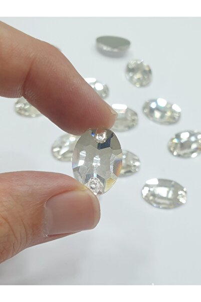 CRYSTALSHOP Cristal Strut Stone - 13*18mm Cristal oval (50 buc.)