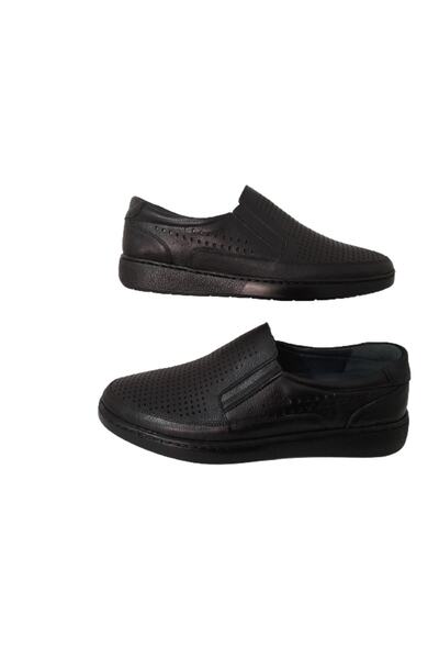 BEREN Pantofi pentru bărbați, casual, din piele naturală, neagră