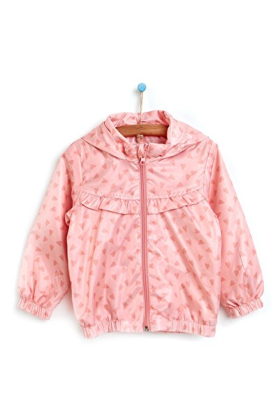 Verscon Basic-Regenmantel für Mädchen mit elastischem Bund