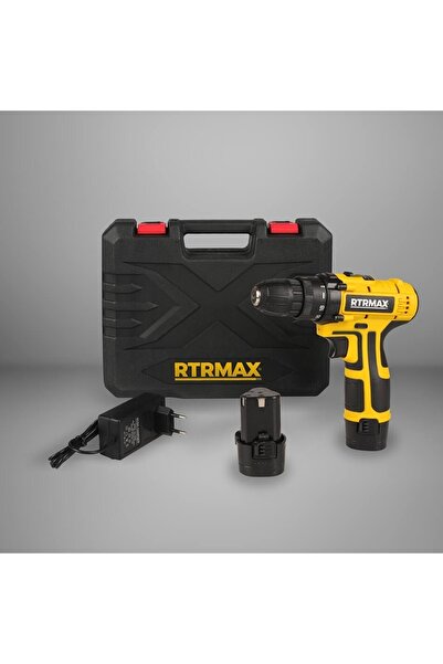 Rtrmax / Rtm 332 Şarjlı Matkap Çift Akü 12 V