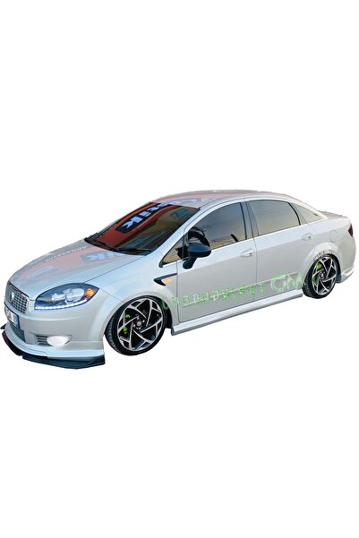 mdtuninggaraj Fiat Linea 2007-2018 Boyasız Plastik Marşpiyel Takımı Uyumlu