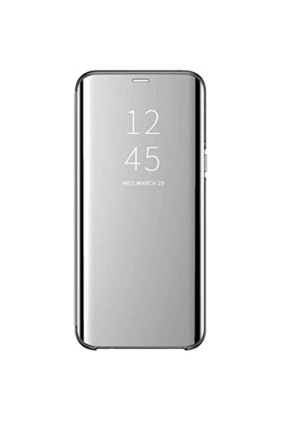 prolysus Huawei P40 Lite Aynalı Kapaklı Standlı Kılıf