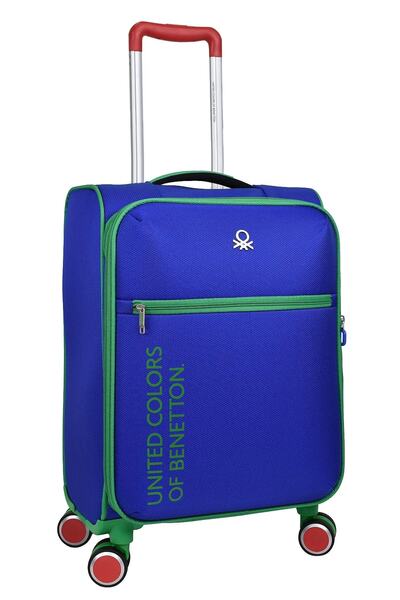 United Colors of Benetton Benetton Ultra Light Hafif Lüx Kumaş Kabin Boy Vali...