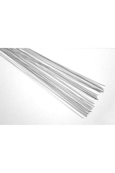 roco paper Σύρμα λουλουδιών No:26 (0,8mm) - 50 Τεμάχια 60 cm - Λευκό