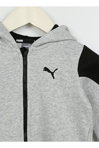 Puma Boys' Gray Tracksuit Set -67148304 ESS Baby Jogger TR