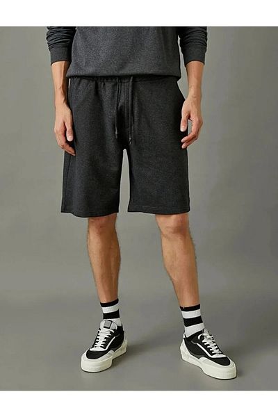 KRAVEN Ανδρικό καλοκαιρινό σορτς Relax Shift Dark Anthracite Oversize βερμούδα