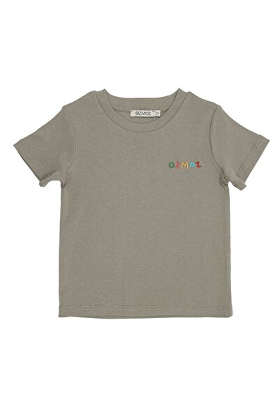 Ozmoz By Mukadder Özden Unisex Embroidered Organic Kids T-shirt