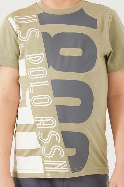 U.S. Polo Assn. Baza. Costum bermude pentru băiat Polo Assn 1313 Big Written