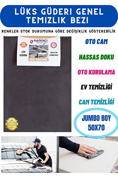 Sağdıç Saraciye Lüks Mikrofiber Gerçek Güderi Cam Bezi Oto Temizleme Ve Araç ...