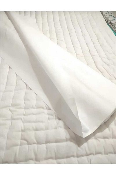 GASEL ÇARŞI QUILT LINING MATTRESS METRELIC FABRIC WHITE