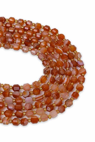 Dünya Doğal Taş 6x5 мм серія з агату - зручний крій