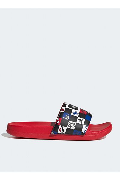 adidas Black Boy's Sandals HP7758 ADILETTE COMFORT SPIDERMAN
