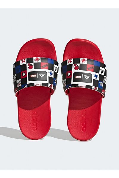 adidas Black Boy's Sandals HP7758 ADILETTE COMFORT SPIDERMAN