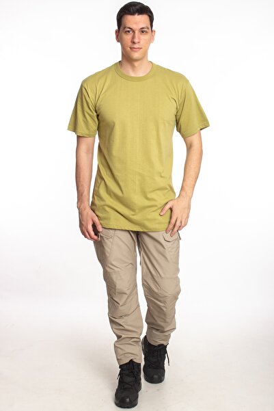 Paid Recruit soldier flannel 12 pieces khaki color short sleeves 100% cotton organic quality flannel