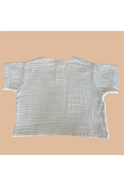 Kirazkids Muslin Peach T-shirt
