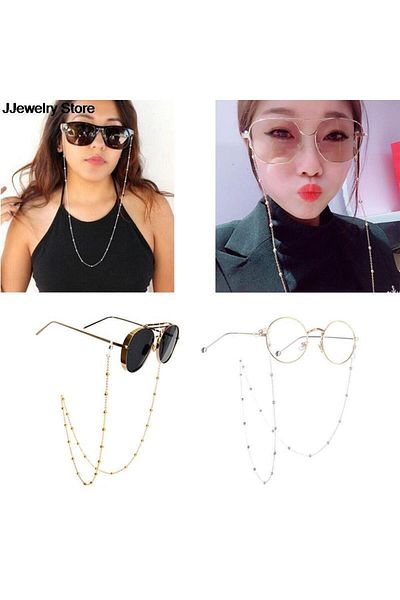 çınar bahçesi Sunglasses Bulk Chain Glasses Rope Strap Accessory 2 Pieces
