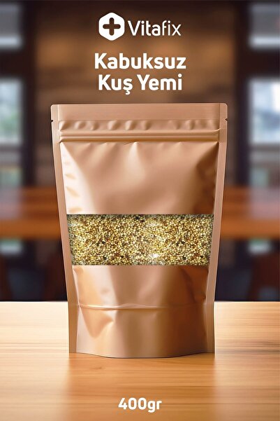 Vitafix Kabuksuz Kuş Yemi - 400GR - Kaliteli Kabuksuz Kuş Yemi - Zengin İçeri...