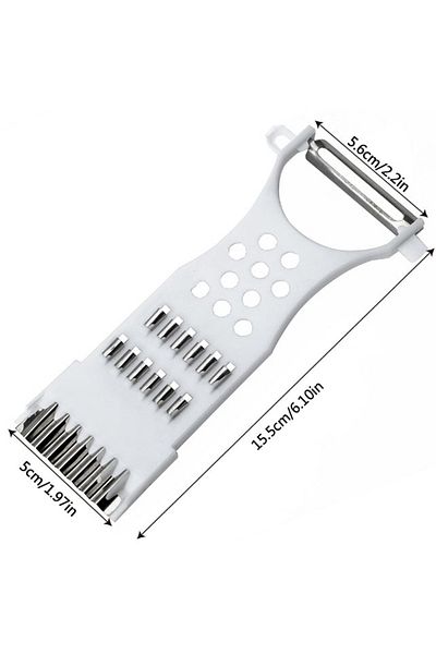 SAVORYHOME Multifunctional Vegetable Fruit Peeler Slicer Grater