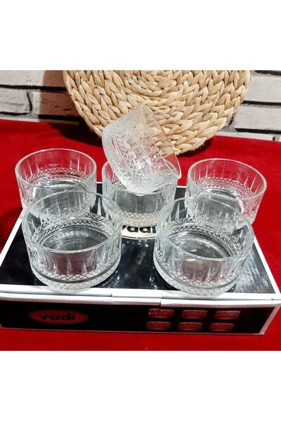 asc.home 6'lı Cam Dondurmalık-çerezlik