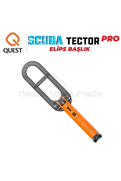 Dedektör Burada Scuba Tector PRO Su Altı Dedektörü&Sahil Arama Dedektörü - Arama Kollu