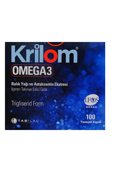 Krilom Omega 3 100 Kapsül