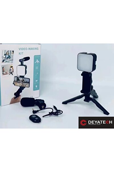 Deyatech Led Ay-49 Youtuber Set Video Çekimi TikTok Videomaking Işık