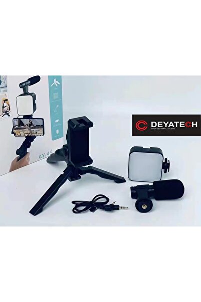 Deyatech Led Ay-49 Youtuber Set Video Çekimi TikTok Videomaking Işık