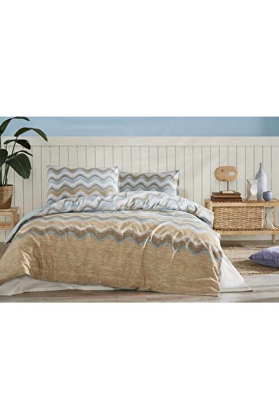 Özdilek ÖZDİLEK SET HAVE PILUTĂ SINGURĂ UNDULATIS ALBASTRĂ