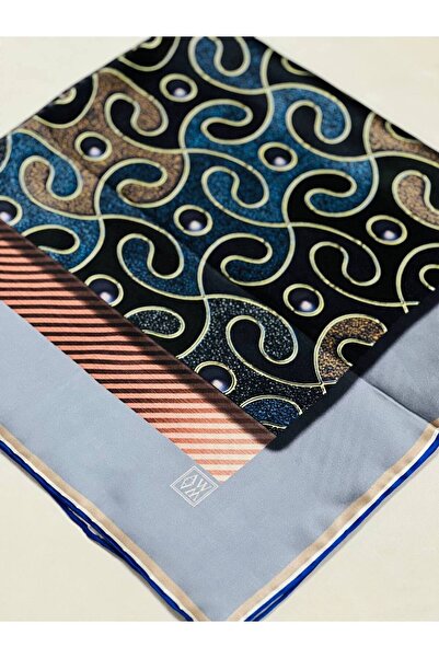 AWAM SILK أوام حرير 100% وشاح حرير سورا نقي 90*90