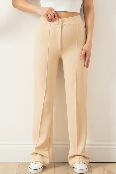 PULLIMM Pantaloni din iarbă jacquard - Model 6774