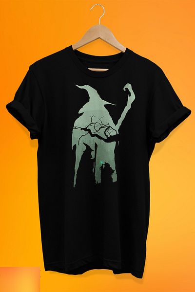 remonz Μπλουζάκι με στάμπα Gandalf της σειράς Lord of the Rings 100% βαμβακερό μεγάλο μέγεθος