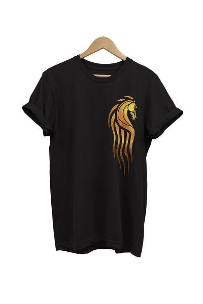 remonz Seria Lord of the Rings Tricou 100% bumbac cu imprimeu cu simboluri Rohan