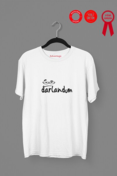 HobyUsa Γυναικείο μπλουζάκι Darlandum White Oversize