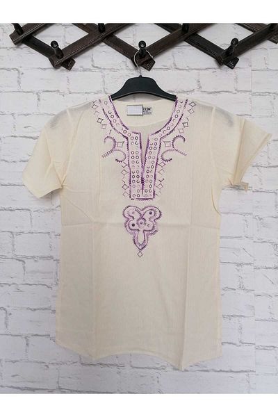 anne moda ankara Πανί Sile, 100% βαμβάκι, φαρδιά εφαρμογή, ολόκληρο καλοκαίρι, αδιάβροχο, μικρό μέγεθος, κοντομάνικο/αμάνικο μπουλόνι