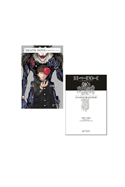 Akıl Çelen Kitaplar Death Note Kısa Öyküler + Bir Başka Defter Los Angeles BB...