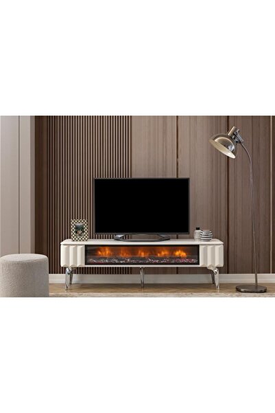 Breda Home Concept Uno Mdf Şomineli Tv Ünitesi, Tv Sehpası