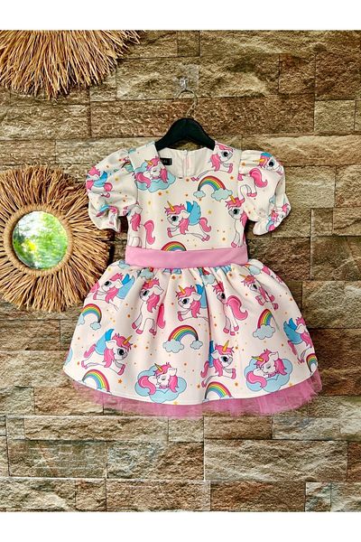 EYLÜL ELİF BUTİK Rochie pentru fete Eylül Elif Boutique cu modele de unicorn