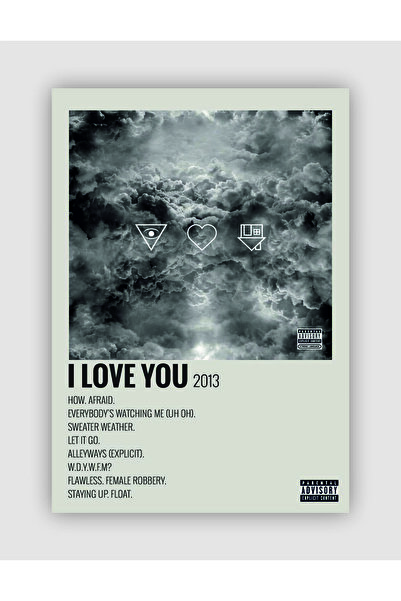 fırsatlar diyarı The Neighbourhood - I Love You Duvar Posteri - Duvar Dekoru ...
