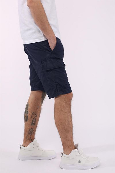 denimfield Ανδρικό ελαστικό σορτς Cargo 03510