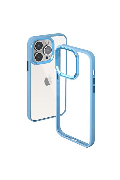 Buff iPhone 14 Pro Max New Air Uyumlu Kılıf Sierra Blue