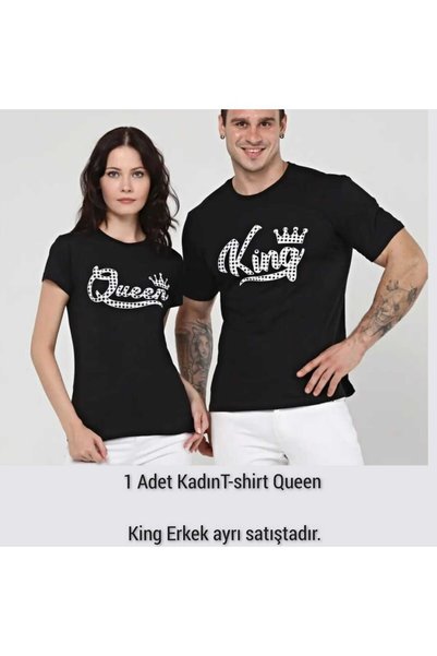 Moda Clubu Women's Quenn T-shirt (There is a men's version, you can combine it in pairs)