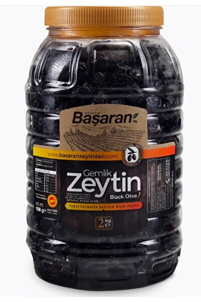 Başaran Zeytinleri Tuzsuz Kurutma Sele Gemlik Zeytini 2 Kg