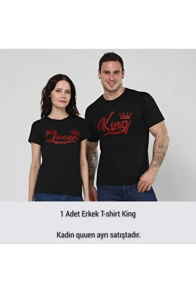 Moda Clubu Men's King T-shirt (There is a women's version, you can combine it in pairs)