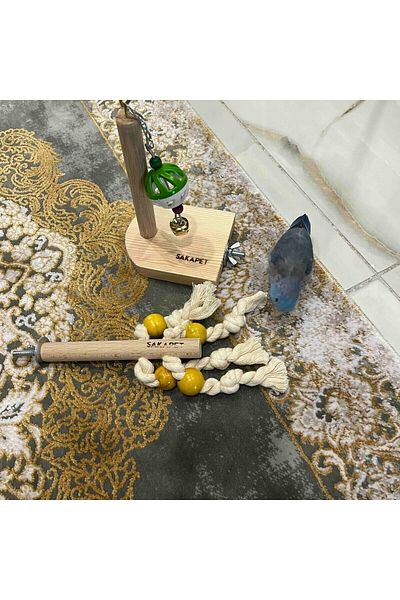SAKAPET Paraket Stress Toy - Heaven Forpus Sultan V.b Set of Two