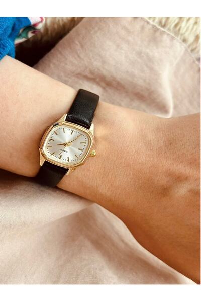 Ricardo Clair Special Series Women's Oval Black Genuine Leather Minimal Vinta...