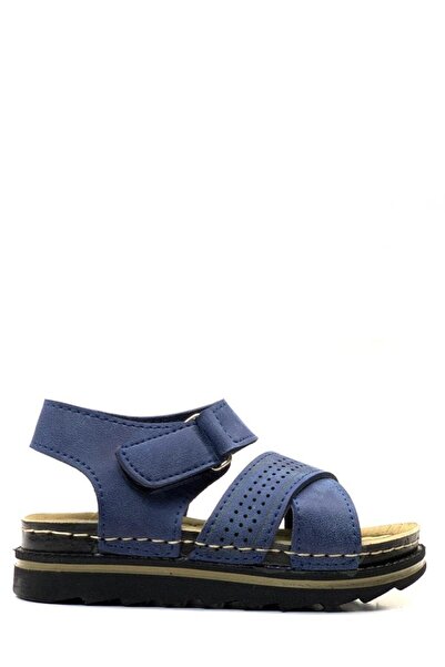 Tuğba Ortopedi 2143 Ανατομικά Unisex Παιδικά Σανδάλια Navy Blue